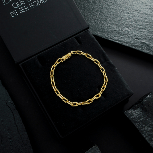 Pulseira Masculina Cartier Quina 6,5mm