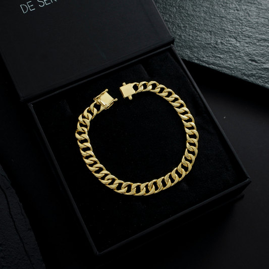 Pulseira Maculina Grumet Elo Simples 11mm