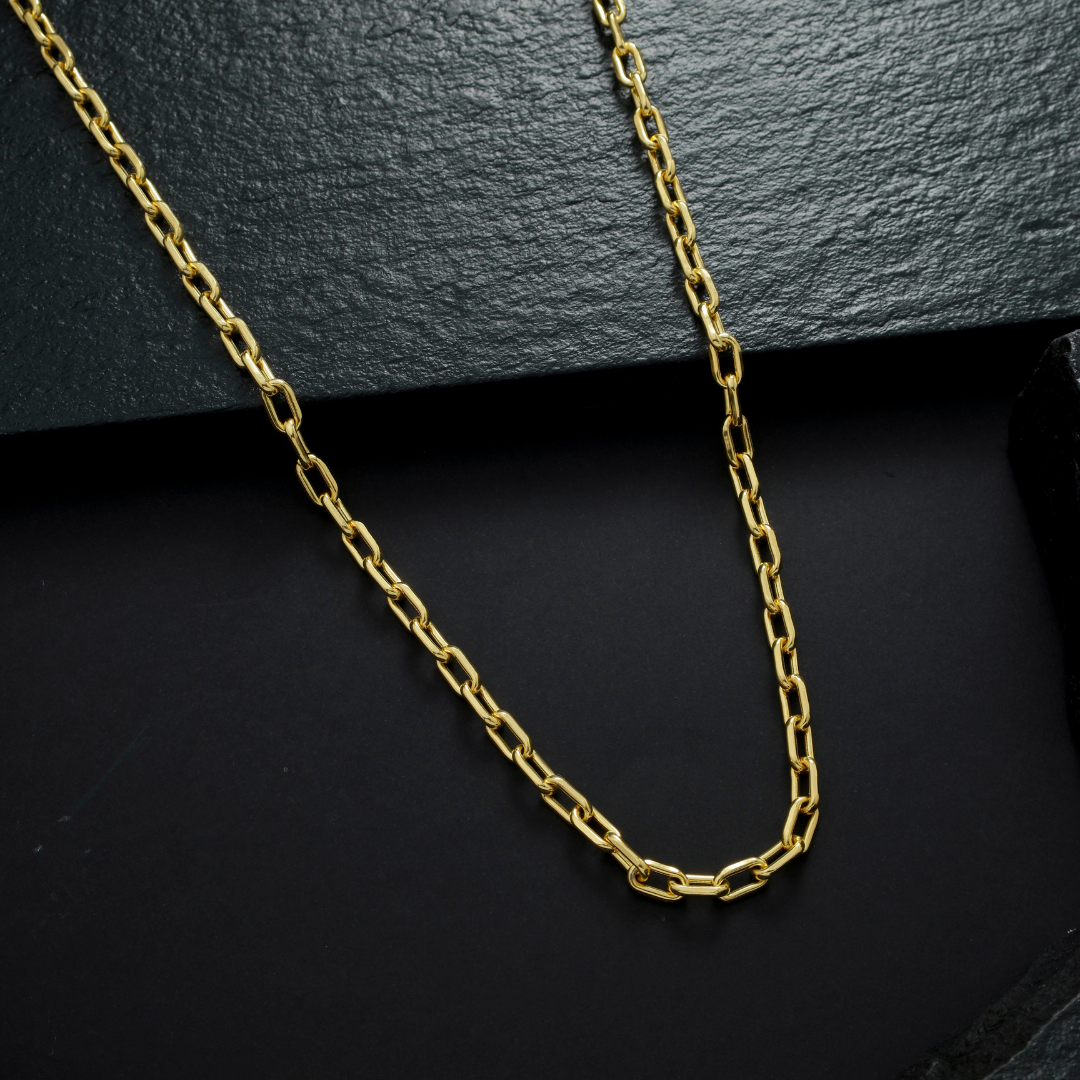 Conjunto Corrente Pulseira Masculina Cartier 6,5mm