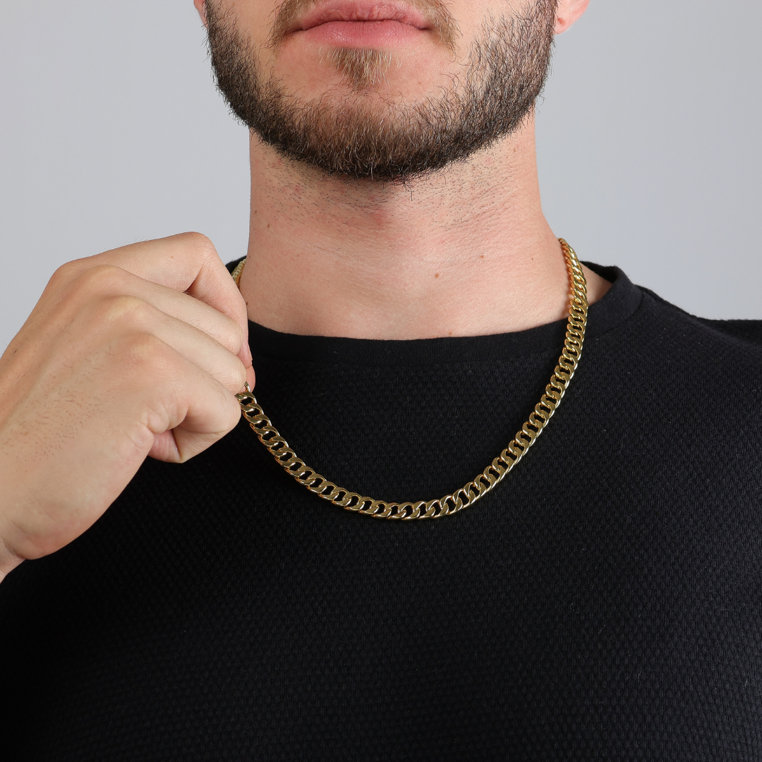 Corrente Masculina Elo Simples 8mm