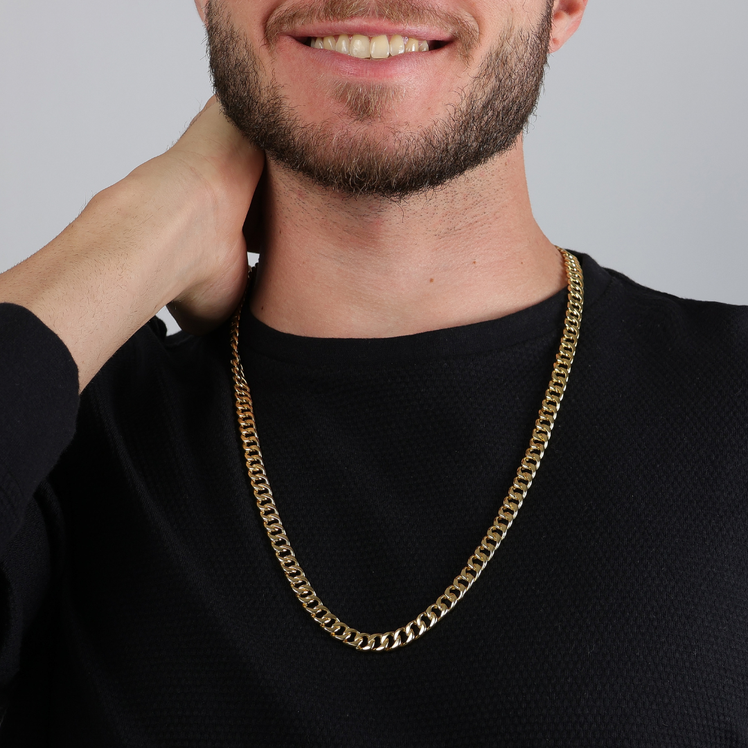Corrente Masculina Elo Simples 10mm