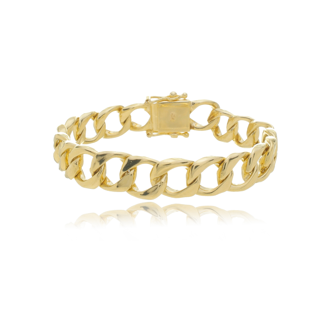 Pulseira Maculina Grumet Elo Simples 11mm