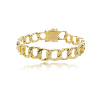 Pulseira Maculina Grumet Elo Simples 11mm