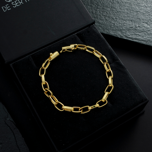 Pulseira Masculina Cartier De Chapa