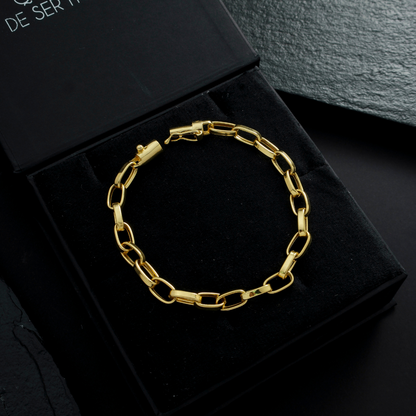 Pulseira Masculina Cartier De Chapa