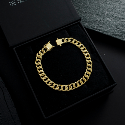 Pulseira Maculina Grumet Elo Simples 11mm